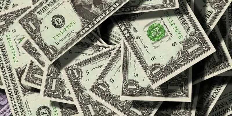 Money stacked up Money stacked up
