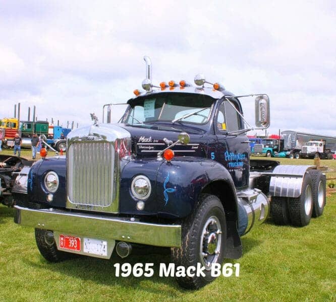1965 Blue Mack B61 Rig