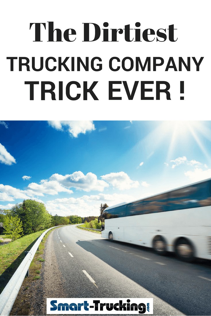 The Dirtiest Trucking Company Trick EVER! I've been involved in the trucking industry for the past 40 years so I've learned of several nasty tricks pulled by trucking company recruiters. But the latest one I've learned of, takes the cake! It's by far the worst scam I've heard ever! #SmartTrucking #trucking #trucker #truckdriver #cdl #truckertips Bus on highway driving on a sunny day