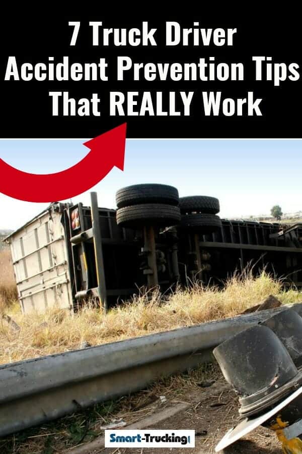 Big rig rolled over off the road