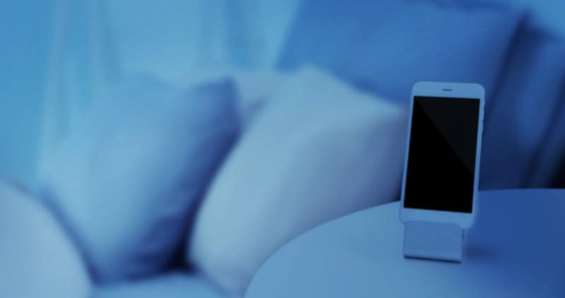 Smart phone with sleep app